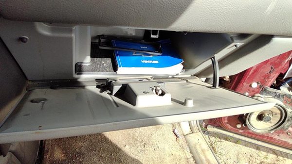 2001-2003 Chevy Venture Glove Box Assembly Complete Door With Latch Oem Gray 14D — photo 4