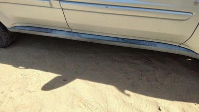06-09 Chevy Equinox Passenger Right Lower Rocker Panel Moulding Side Skirt Oem