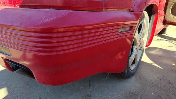 1989-1993 Grand Prix Rear Bumper Cover Assembly Oem Back Red 2 Door 12520632 — photo 4