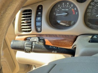 00-02 Lesabre Turn Signal Switch Column Control Lever Headlight Oem Taupe 56B