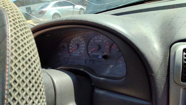 01-04 Mustang Trim Bezel Around Speedometer Oem Dash Surround Panel Black 9W — photo 4
