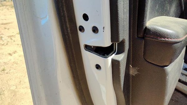 2013-2016 Ford Fusion Driver Left Front Door Latch With Rods/Cables Oem — photo 3