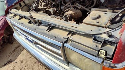 1987-1991 Ford F150 Top Plastic Cover Above Radiator Support Oem Sight Shield