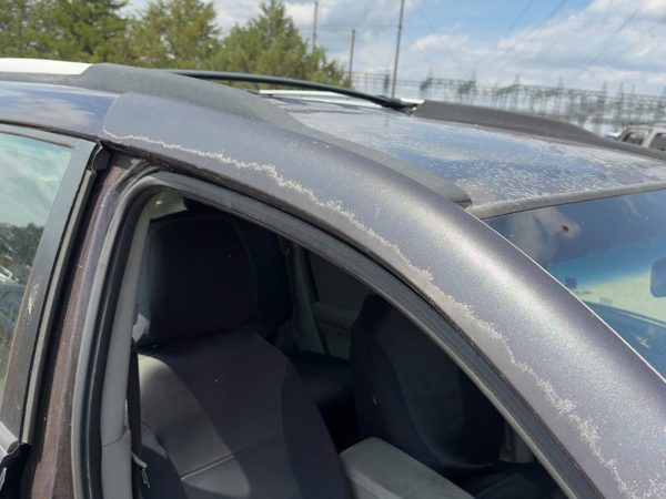 05-09 Chevy Equinox Passenger Right Upper A-Pillar Trim Panel Light Gray OEM — photo 3