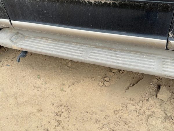 1997-2002 Ford Expedition Driver Left Front Lower Moulding From Door Oem — photo 1
