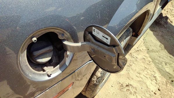 99-09 Ford Mustang Fuel Tank Door With Hinge Gas Lid Oem Filler Shadow Gray Cx — photo 4