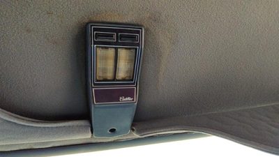 1980-1984 Deville Sedan Center Overhead Console Oem Dome Light Map Lamp Blue