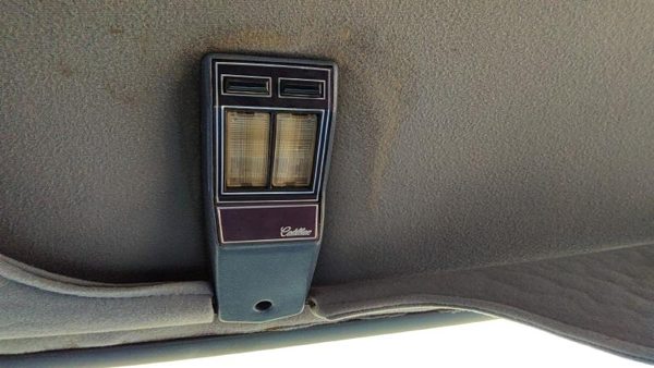 1980-1984 Deville Sedan Center Overhead Console Oem Dome Light Map Lamp Blue — photo 1