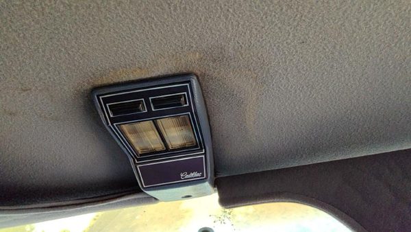 1980-1984 Deville Sedan Center Overhead Console Oem Dome Light Map Lamp Blue — photo 3
