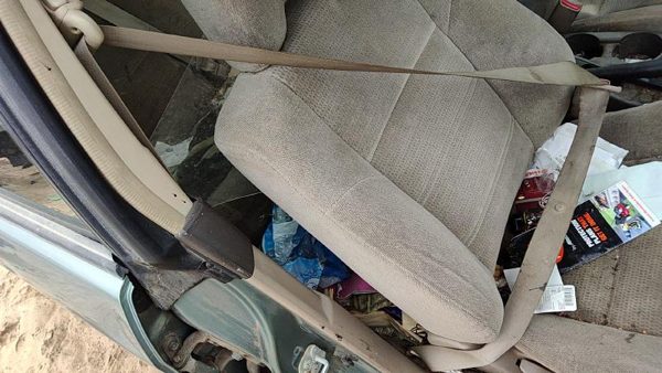 02-04 Legacy Outback Passenger Right Front Seat Belt Retractor Oem Shoulder Tan — photo 2
