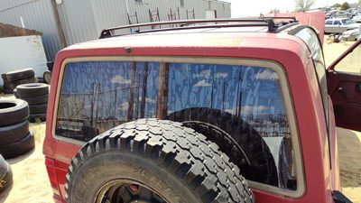 1984-1990 Ford Bronco 2 Back Glass Rear Window Oem E4Tz9842006C