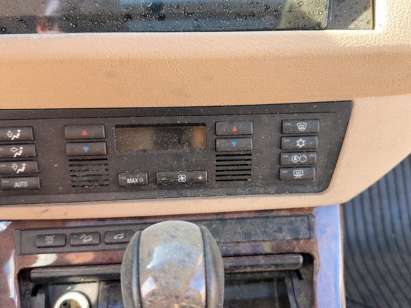 2006 Bmw X5 Temperature Control Module In Dash Heater Ac Head Unit Oem 3.0L — photo 4