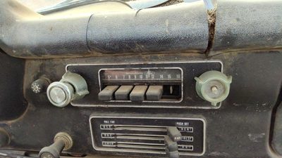 1972-1978 Ford Courier Stock Radio Oem Factory Stereo Cd Player D27Z18806D
