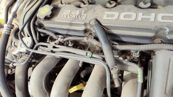1998-2000 Dodge Stratus Complete Fuel Rail With Injectors Set Loaded Oem 2.4L — photo 4