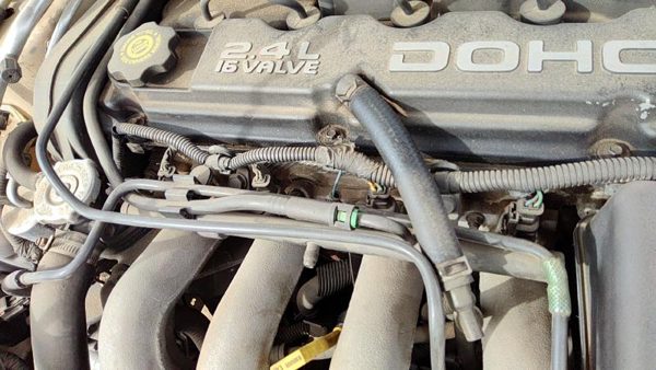 1998-2000 Dodge Stratus Complete Fuel Rail With Injectors Set Loaded Oem 2.4L — photo 3