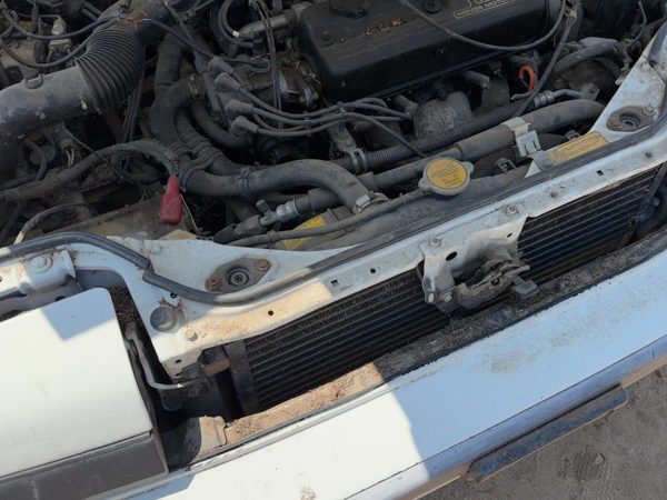 89 Honda Accord LX Pair of Upper Radiator Support Motor Mounts with Brackets OEM — photo 2