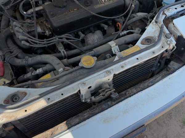 89 Honda Accord LX Pair of Upper Radiator Support Motor Mounts with Brackets OEM — photo 4