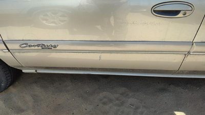 97-99 Buick Century Driver Left Front Moulding From Door Oem Trim Strip Gold 49U