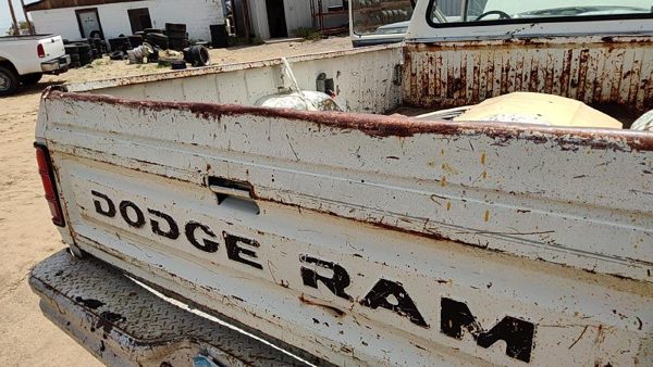 1984 Dodge Ram Trunk/decklid/hatch/tailgate White Rough — photo 6