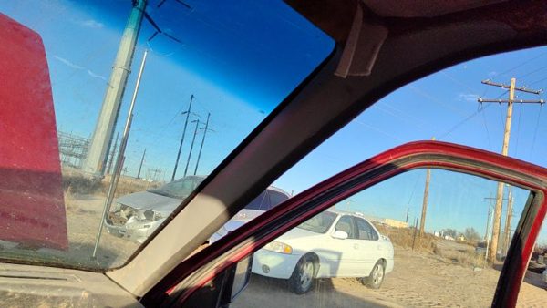 90-97 Nissan Hardbody Passenger Right A Pillar Trim Windshield Post Panel Gray — photo 4