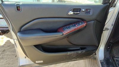 2004-2006 Acura Mdx Driver Left Front Door Trim Panel With Master Switch Black