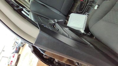 11-12 Ford Fusion Passenger Right Front Seat Belt Retractor Shoulder Charcoal Dw