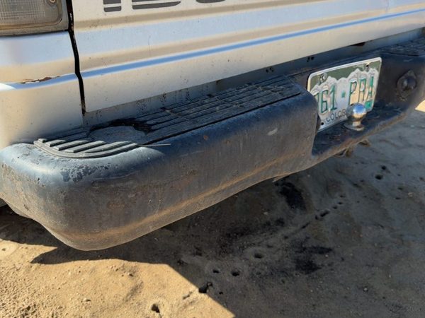 1988-1995 Isuzu Pup Rear Bumper With Mount Brackets Oem Silver 2900037010 — photo 2