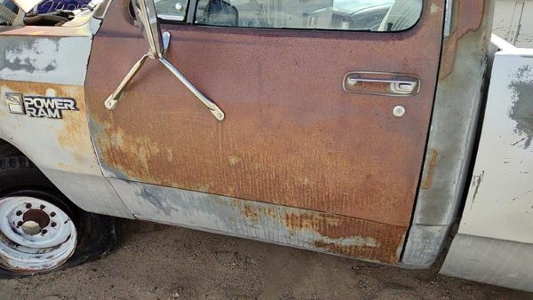 1986 Dodge Ram Front Door LH Silver — photo 5