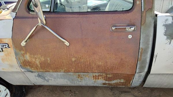 1986 Dodge Ram Front Door LH Silver — photo 4