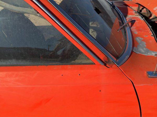 70-77 Ford Maverick 2-Door Passenger Right Chrome Door Drip Rail Molding Trim OE — photo 2