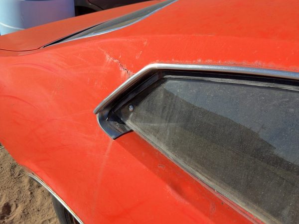70-77 Ford Maverick 2-Door Passenger Right Chrome Door Drip Rail Molding Trim OE — photo 9