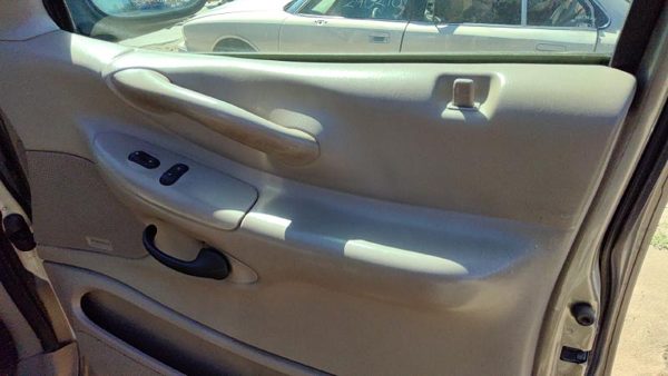 00-02 Ford Expedition Passenger Right Front Door Trim Panel With Switches Tan Fh — photo 2