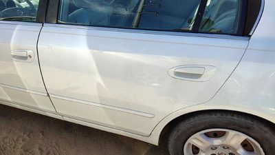 2003 Nissan Altima Rear Door LH White QX3