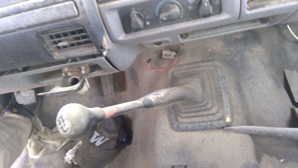 1992-1997 Ford F450 Floor Shifter Lever Assembly Oem Shift Unit Gray 5Sp Zf 4X2 — photo 3