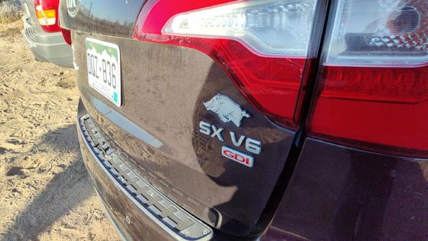 2014 Kia Sorento Trunk/decklid/hatch/tailgate Ir Dark Cherry 737001U530 — photo 7