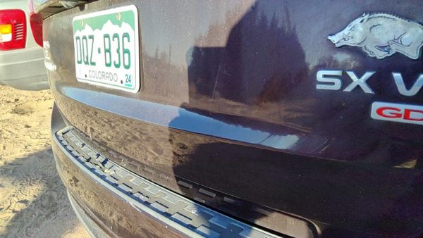 2014 Kia Sorento Trunk/decklid/hatch/tailgate Ir Dark Cherry 737001U530 — photo 8