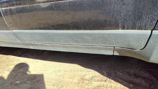 2007-2017 Gmc Acadia Driver Left Rear Lower Moulding From Door Back Trim Strip — photo 1