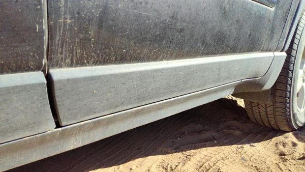 2007-2017 Gmc Acadia Driver Left Rear Lower Moulding From Door Back Trim Strip — photo 4