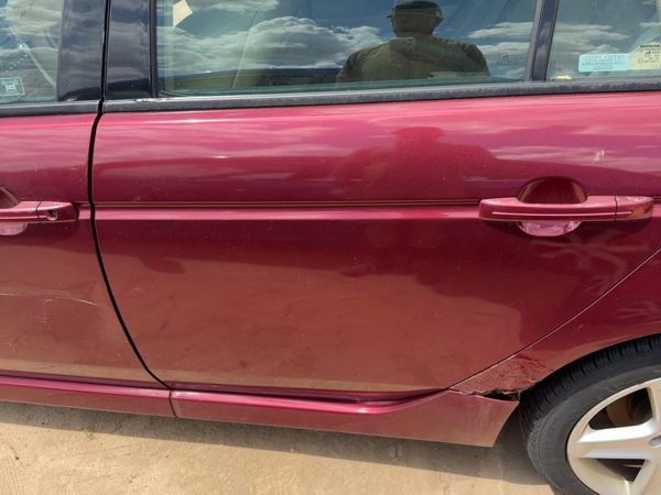 2005 Acura TL Rear Door LH Redondo Red R522PX — photo 2