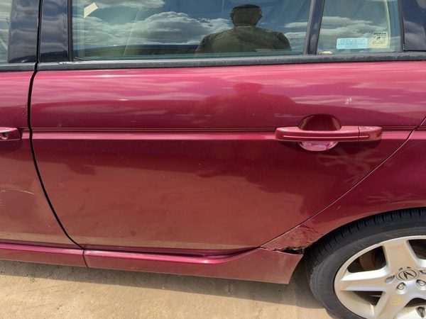 2005 Acura TL Rear Door LH Redondo Red R522PX — photo 4