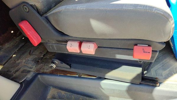 03-06 Dodge Sprinter Van 3500 Passenger Right Side Seat Trim Panel Oem Gray Aa — photo 4