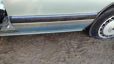 1993-1996 Buick Lesabre Driver Left Rear Moulding From Door Oem Back Trim Strip