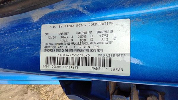 2005 Mazda 3 — vehicle photo 6