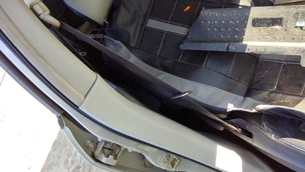 05-07 Chrysler 300 Passenger Right Front Seat Belt Retractor Shoulder Gray D1 — photo 1