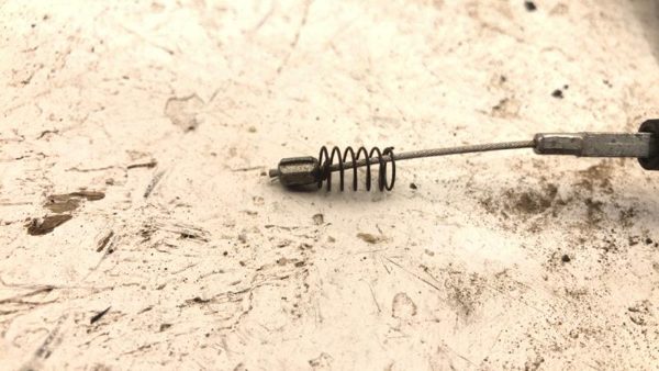 1986-1994 S10 Blazer hood latch release Handle OEM Lever 15688521 — photo 7