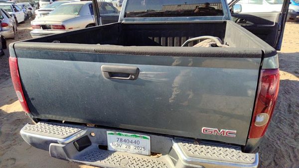 2006 GMC Canyon Trunk/decklid/hatch/tailgate Stealth Gray 46U Rough — photo 2