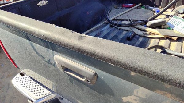 2006 GMC Canyon Trunk/decklid/hatch/tailgate Stealth Gray 46U Rough — photo 7