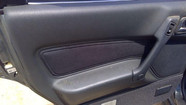 89-93 Mitsubishi Galant Vr-4 Driver Left Rear Inside Door Trim Panel Back Black — photo 3