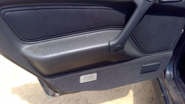 89-93 Mitsubishi Galant Vr-4 Driver Left Rear Inside Door Trim Panel Back Black — photo 5