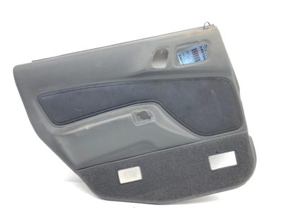 89-93 Mitsubishi Galant Vr-4 Driver Left Rear Inside Door Trim Panel Back Black